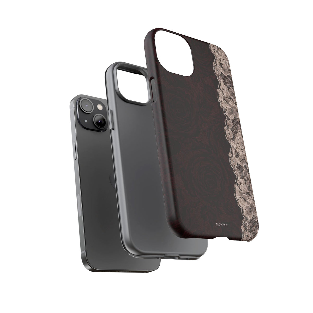 Burgundy Rose Tough Case