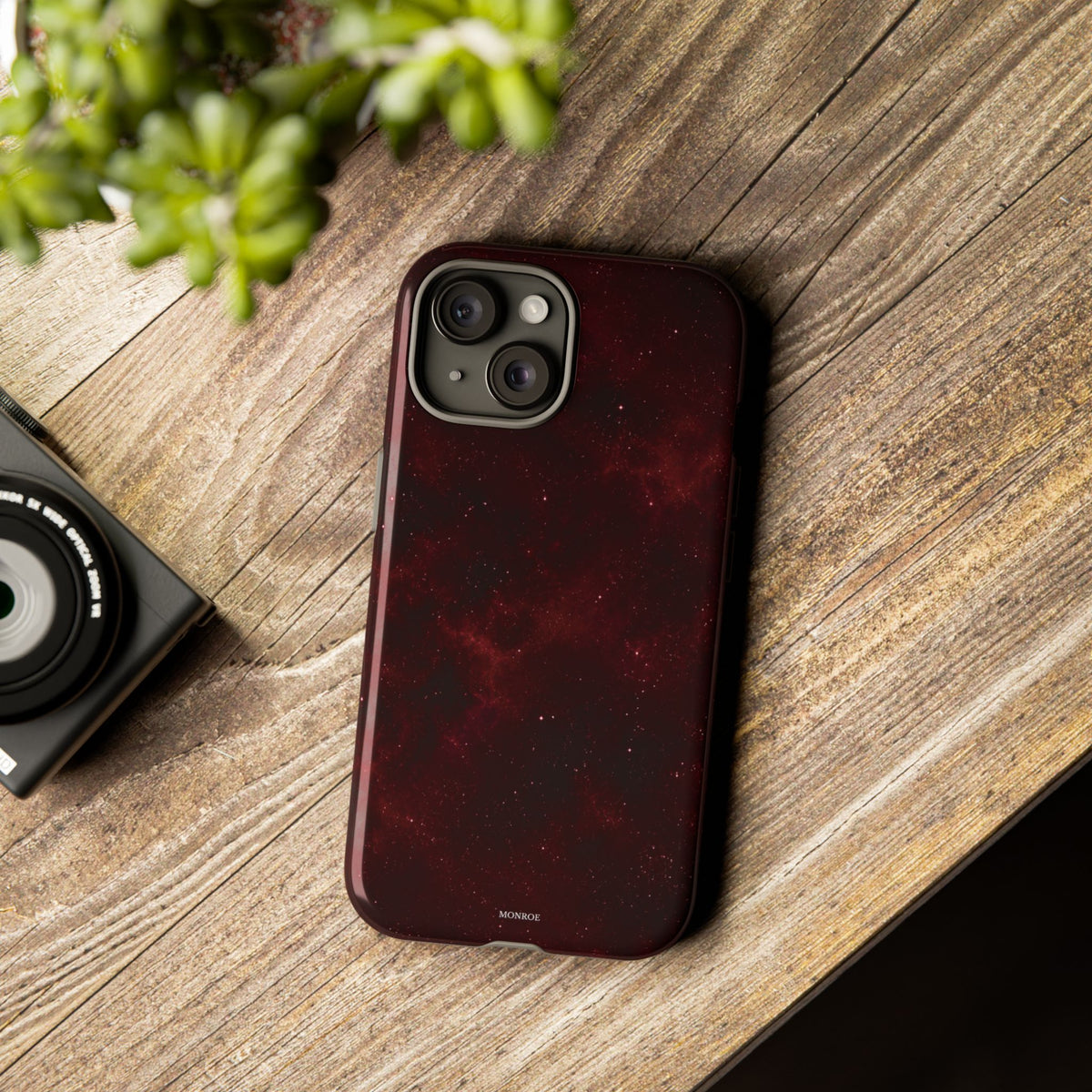 Burgundy Galaxy Tough Case