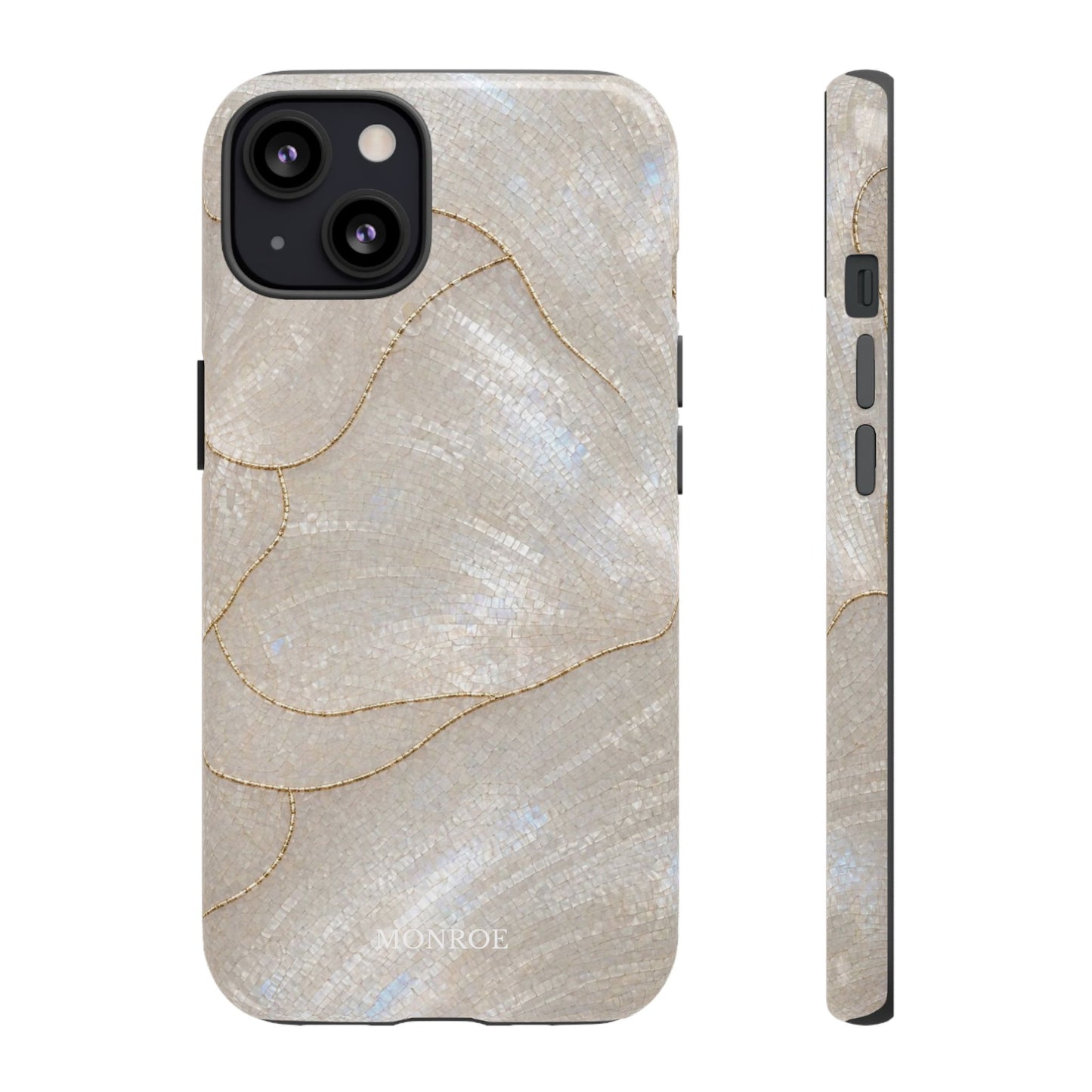 Pearlescent Marble Tough Phone Case