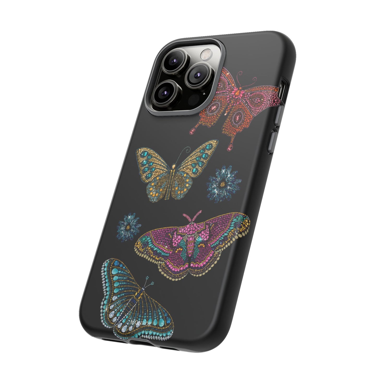 Butterfly Beaded Tough Case