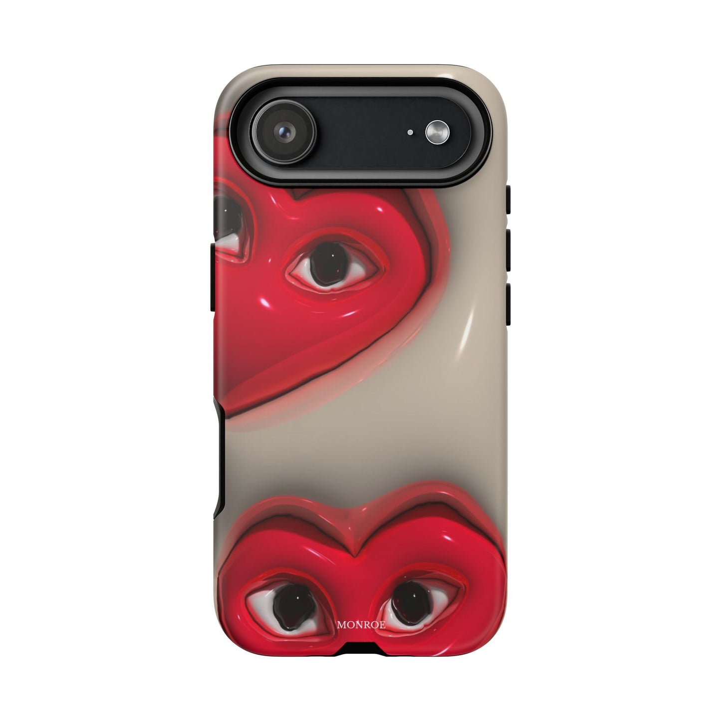 Red Heart Eyes Tough Case