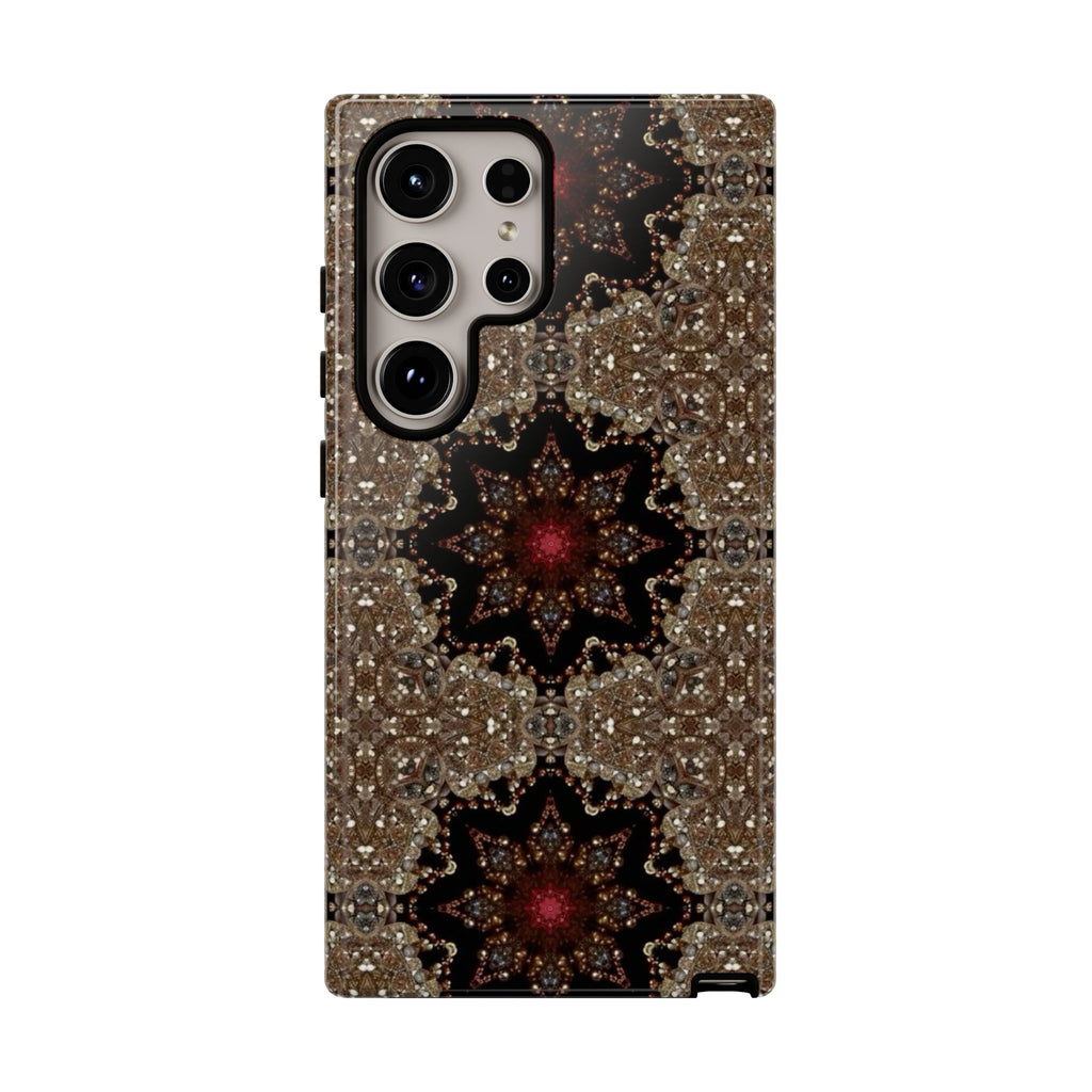 Brown Mandala Tough Protective Case