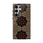 Brown Mandala Tough Protective Case