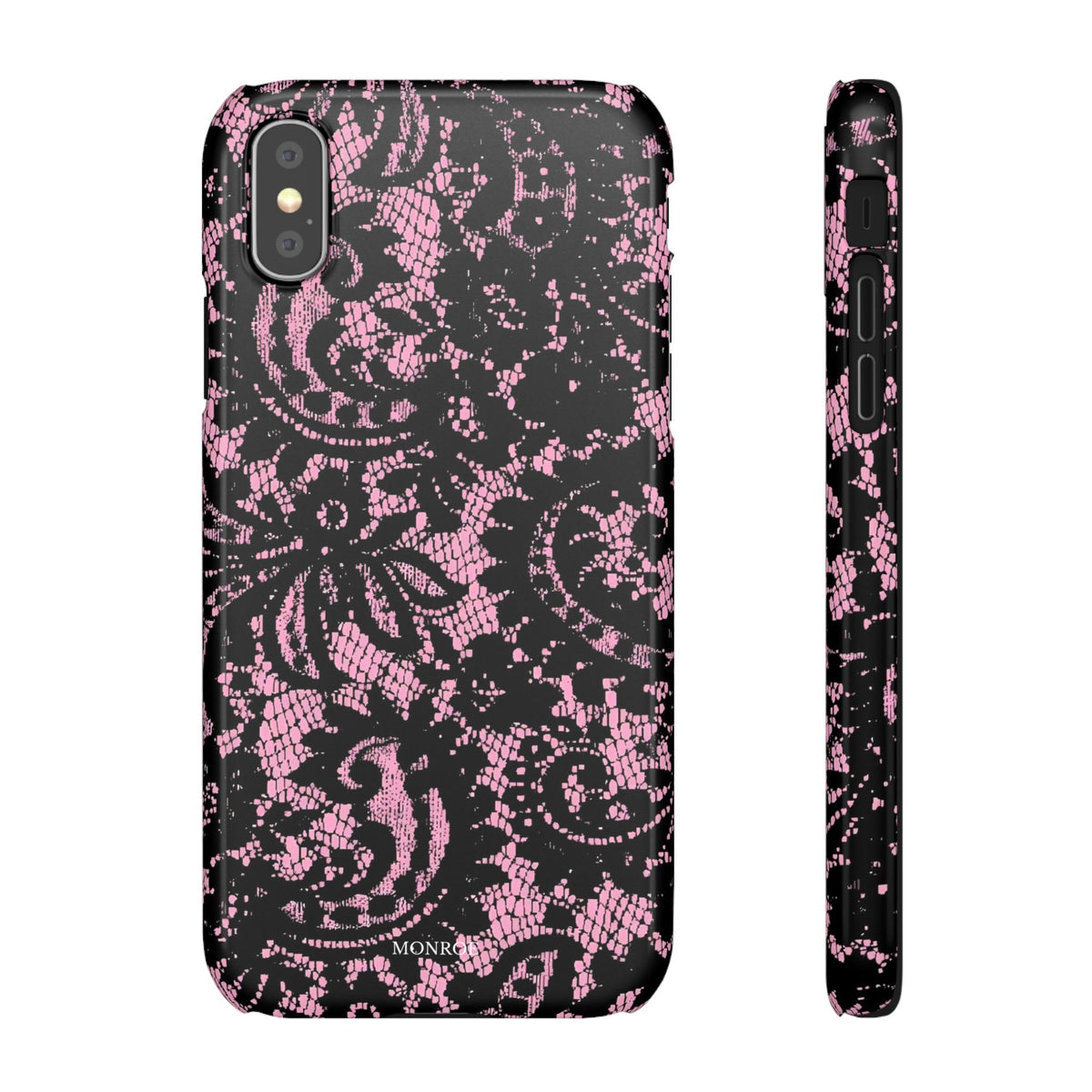 Pink Lace Pattern Case