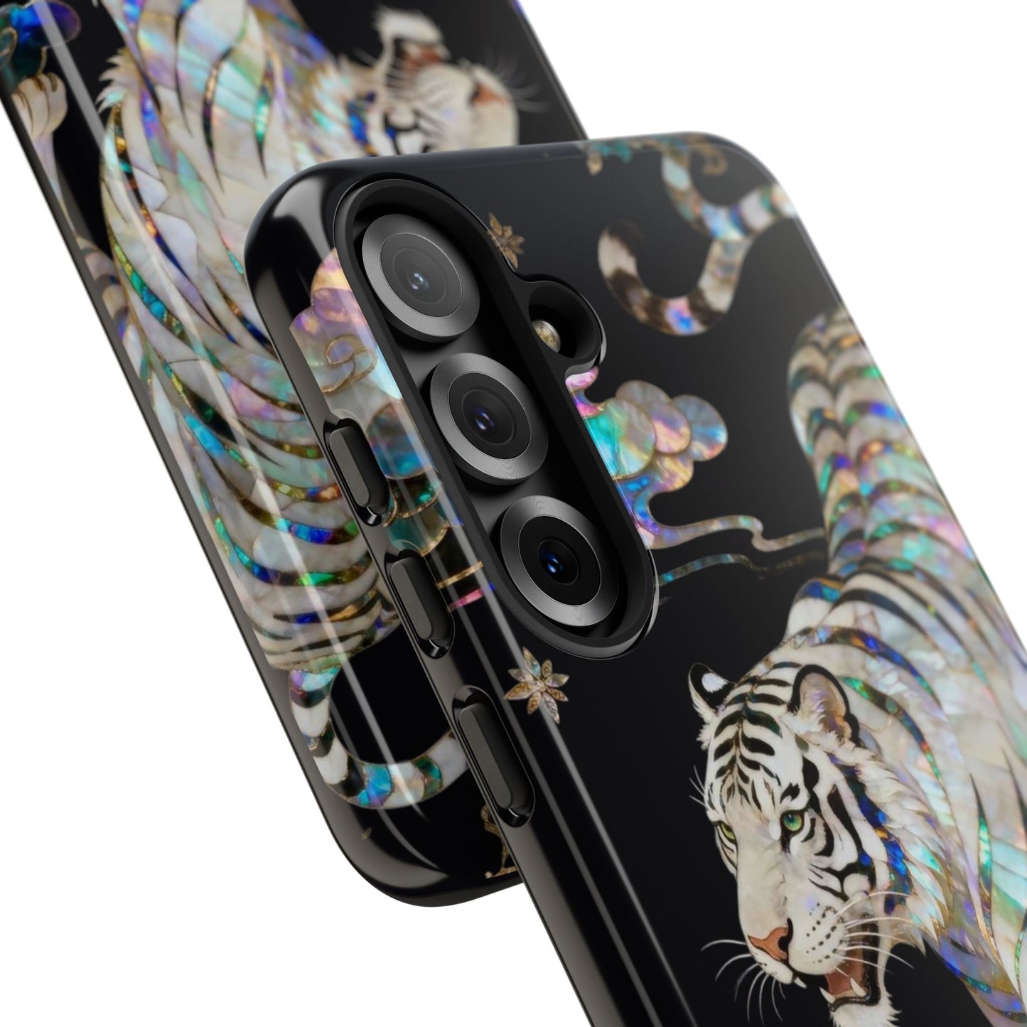 Iridescent White Tiger Tough Case