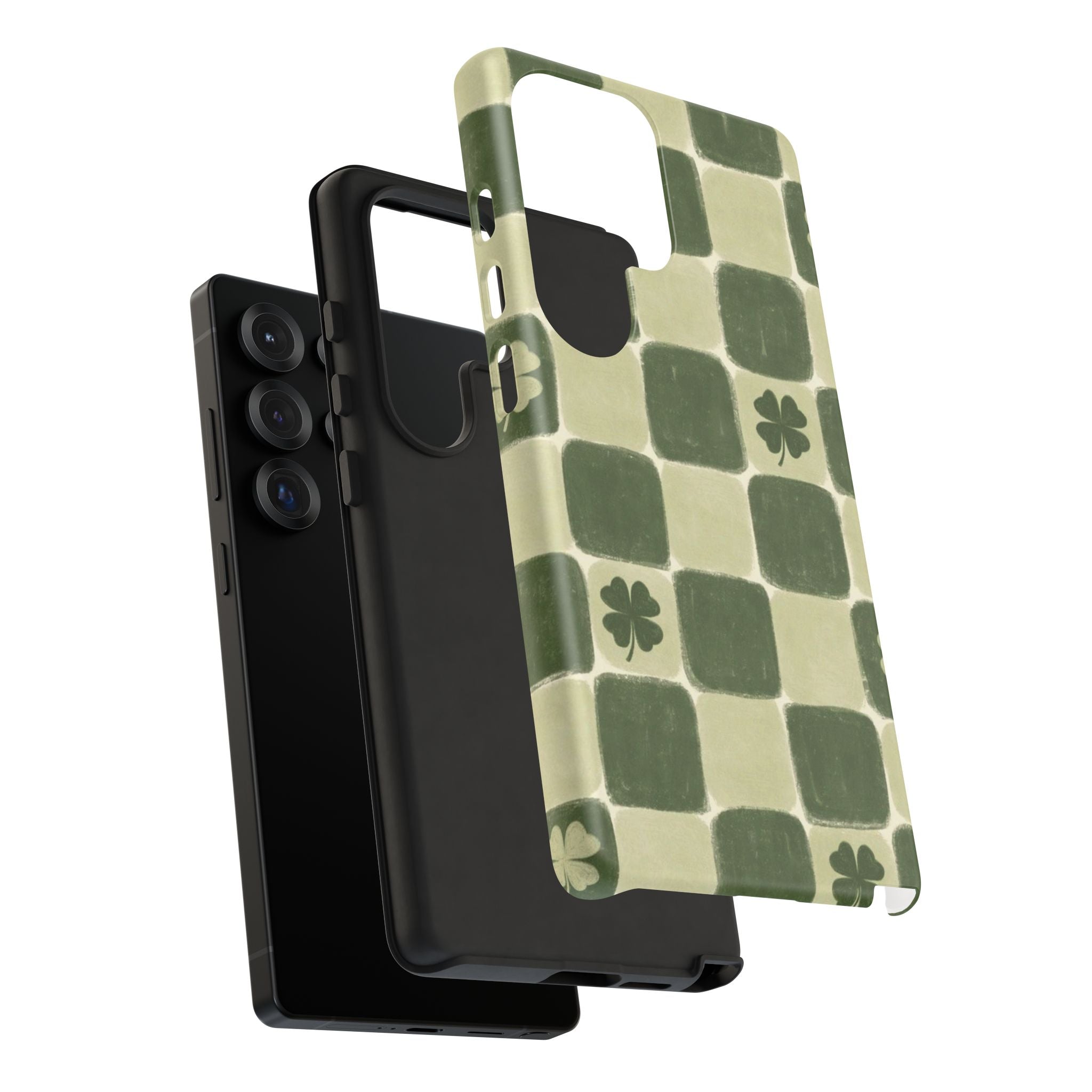 Clover Checker Tough Phone Case