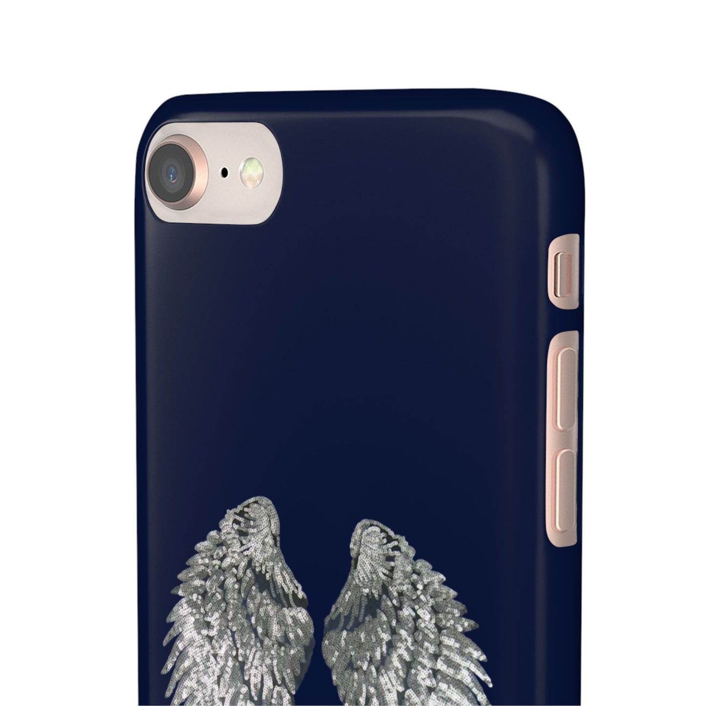 Navy Angel Wings Case