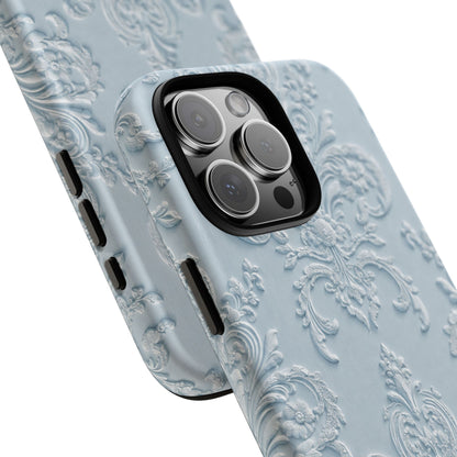 Blue Vintage Pattern Tough Case